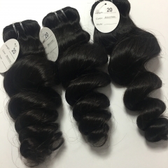 Raw hair 4pcs bundles+closure