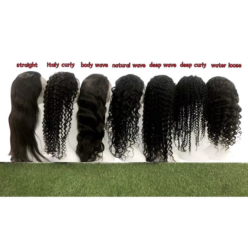 Frontal Wig Transparent lace about 180% density